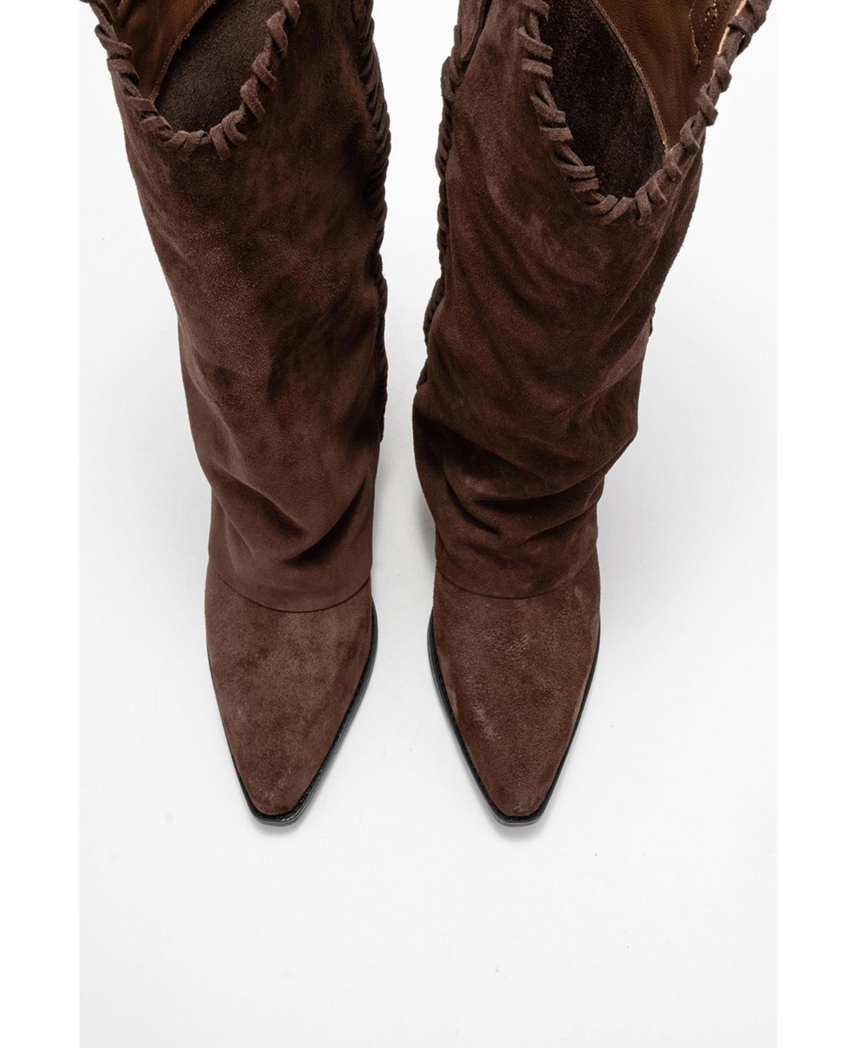 Forever & Always Shoes Clementina Leather Western Boot (Women)