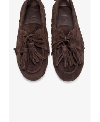Fenora Leather Tassel Loafer (Women)