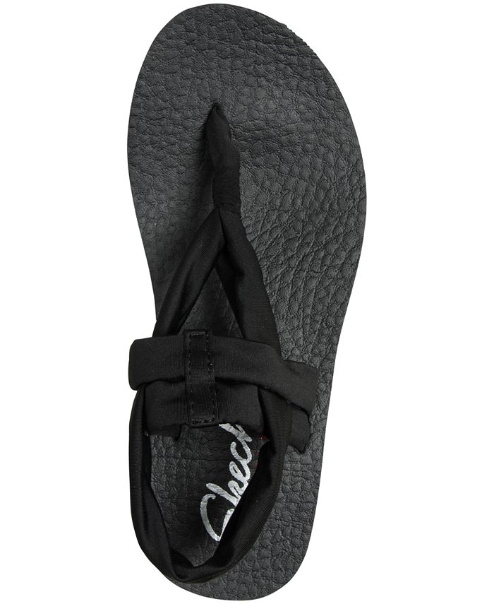 Skechers Women's Meditation - Studio Kicks Comfort Flip-Flop Sandals ...