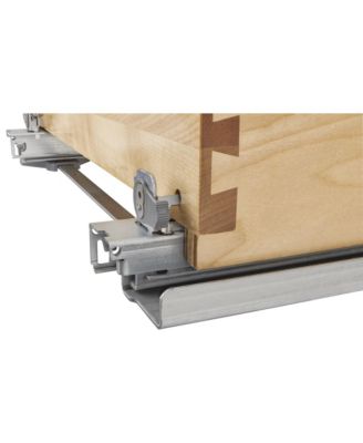 Double Pullout Trash Cans 35 qt. w/ Soft-close Slides, 4WCSC-2135DM-2