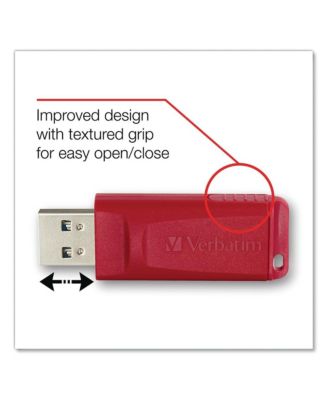 98525 Store 'n' Go 128 GB USB Flash Drive - Red