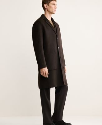 Men's Handmade Wool Coat
