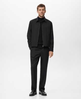 Men's Ribbed Turtleneck Sweater