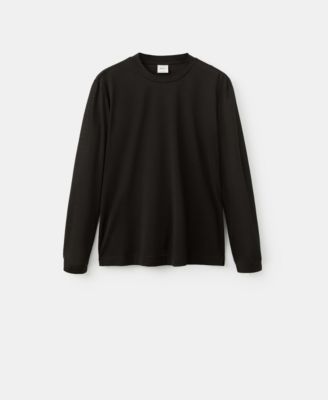 Men's Slim-Fit Wool-Blend T-Shirt