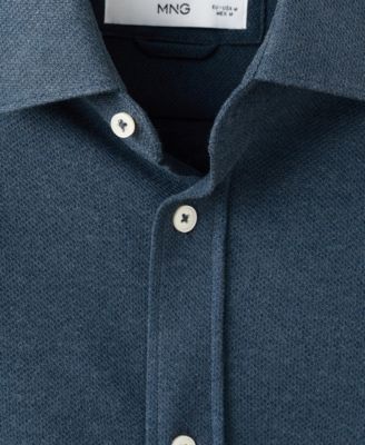 Men's Cotton Slim-Fit Shirt