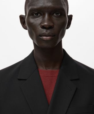 Men's Boston Regular-Fit Double-Breasted Suit Blazer