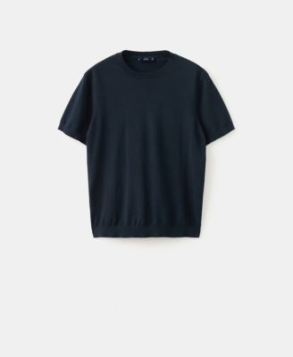 Men's Cotton Fine-Knit T-Shirt