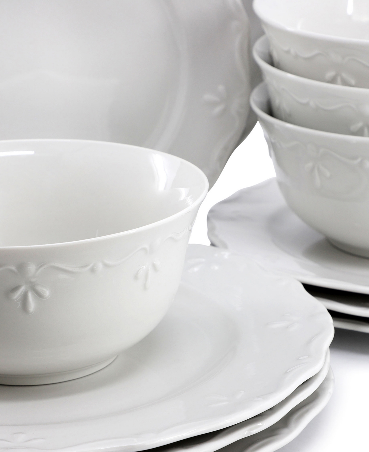 Elama Henryi 16-Pc. Dinnerware Set, Service For 4