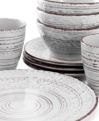 Malibu 16-Pc. Dinnerware Set, Service For 4
