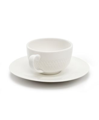 Luna Espresso Cup & Saucers, Service For 6