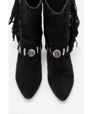 Women's Selora Leather Buckle Western Boot