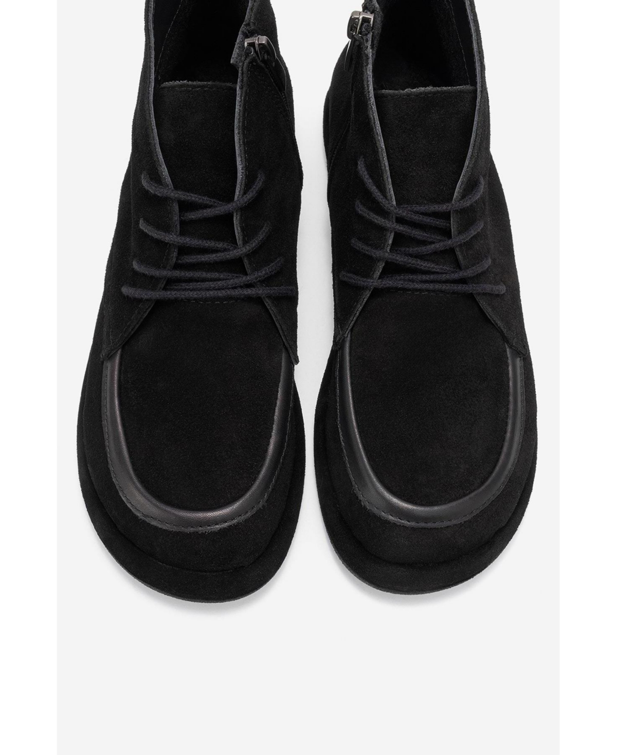 Forever & Always Shoes Women Martas Leather Zip Boot