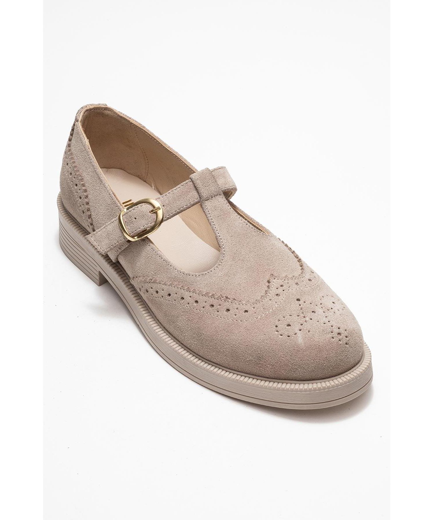 Women's Janney Leather Strap Loafers