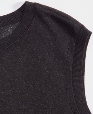 Women's Sleeveless Crewneck Sweater