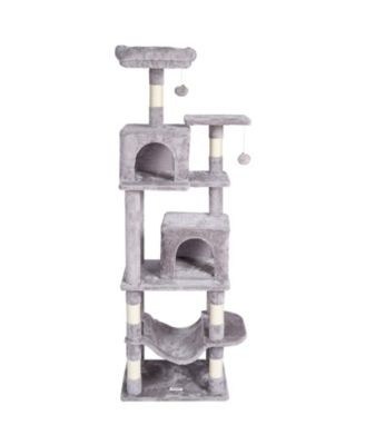 63" Multi-Level Cat Tree with 2 Condos