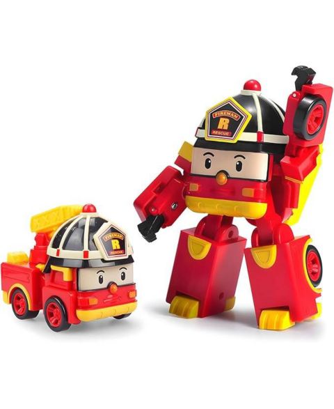 Детская фигурка Robocar Poli Roy 4" Transforming Robot Fire Truck Action Figure, Ages 3+