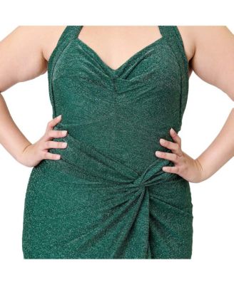 Plus Size Romper & Sarong Set