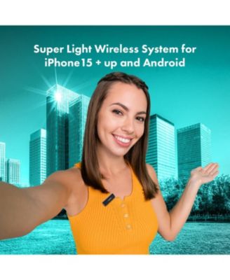 Wireless Mini UC - Ultracompact Rechargeable Wireless Lavalier Microphone System for Android