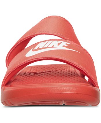 Women's benassi duo ultra slide sandals from finish 2025 line