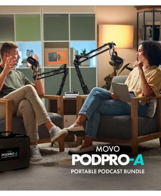 PodPro-A Portable Podcasting Bundle for 2 for Smartphones and Computers