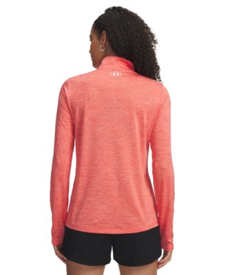 Women's Twist Tech Quarter-Zip Logo Top