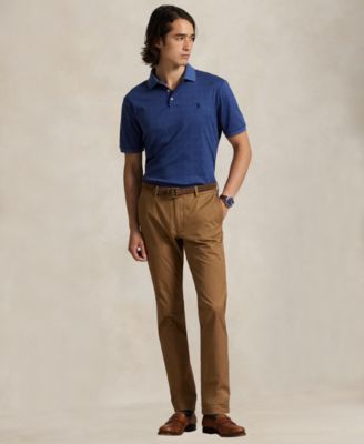 Men's Glen Plaid Polo Shirt