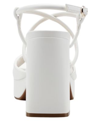 Women's Glady Strappy High Block Heel Platform Sandals