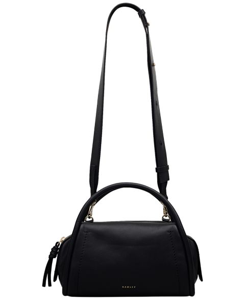 Женская сумка Radley London The Golborne Small Ziptop Grab Satchel, цвет: Чёрный
