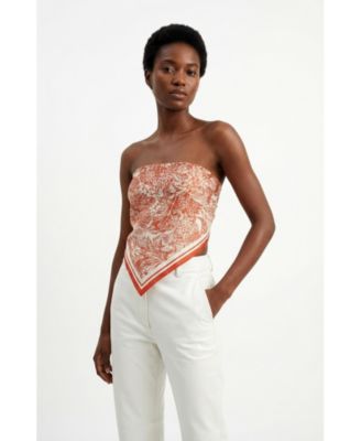 Terracotta Dream Double Sided Silk Scarf