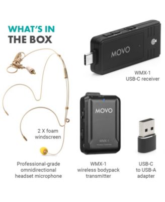WMX-1-UH USB-C Wireless Headset Microphone