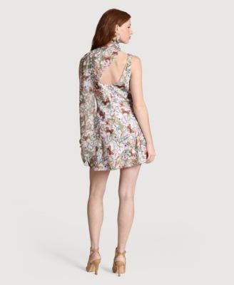 Women's Cowl Neck Mini Dress