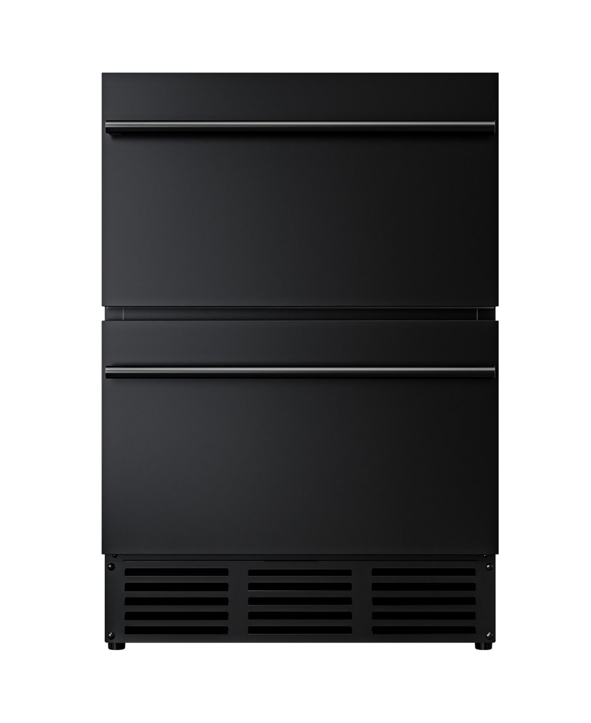Euhomy 23.4-in W 150-Can Capacity Built-in/Freestanding Beverage Refrigerator in Black