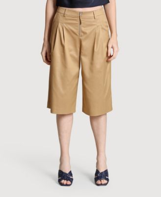 Women's Tailored Mid Rise Bermuda Shorts