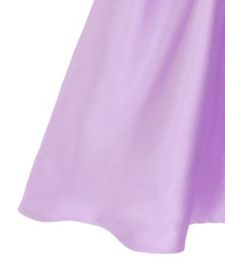 Girls' 2T-6X Mikado Round Neck Dress