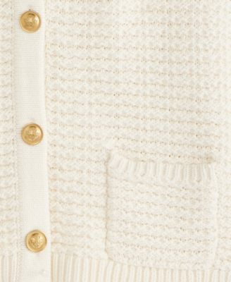 Petite Short-Sleeve Cardigan