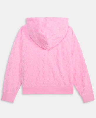 Girls' 7-16 Terry Long-Sleeve Zip Hoodie