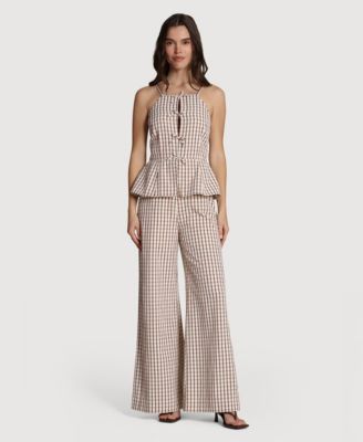 Women's Twofer Square Neck Jumpsuit