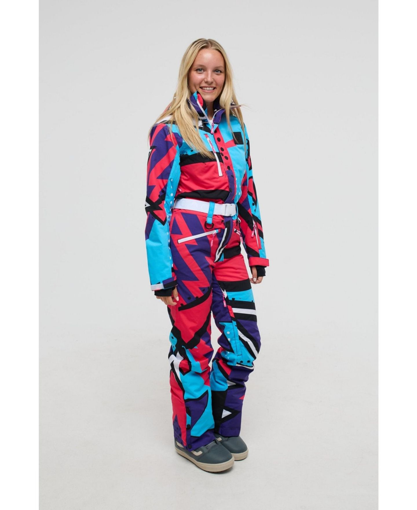 Женские куртки OOSC Fresh Prince Ski Suit, цвет: Разноцветный — фото 4