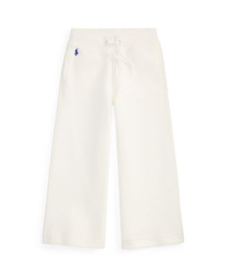 Girls' 2T-6X Wide-Leg Double-Knit Sweatpants