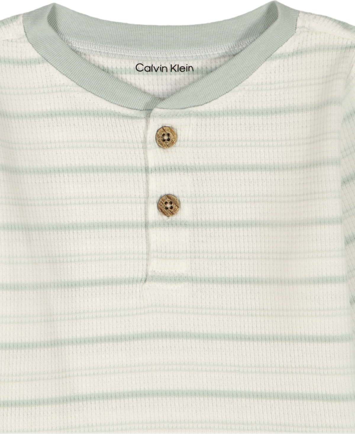 Calvin Klein Baby Boys' Striped T-Shirt, Pants and Socks, 3-Piece Set