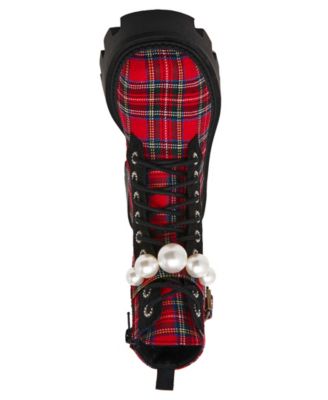 Women's Jonnie Embellished Combat Booties