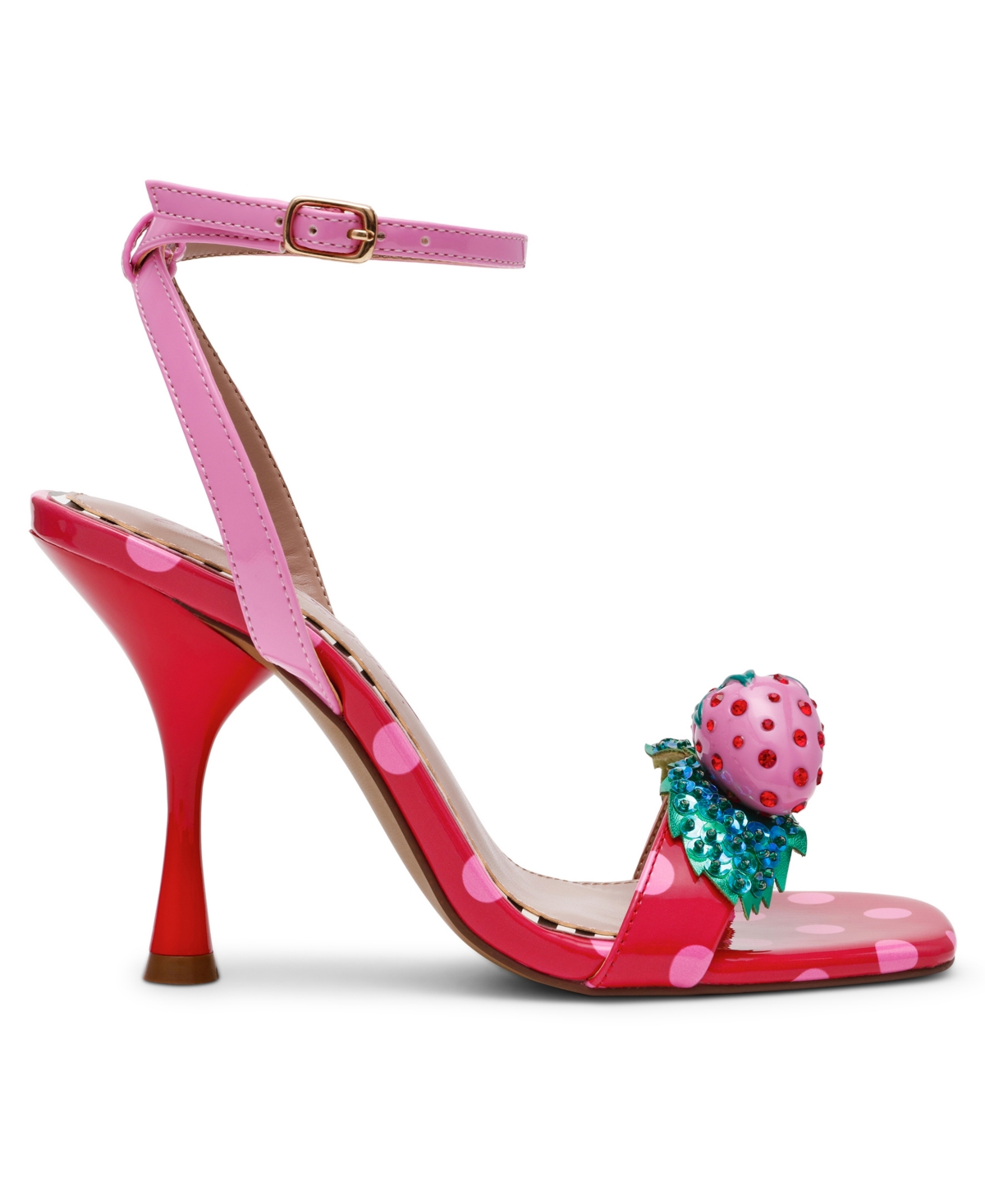 Betsey Johnson Women's Addison Strawberry Stiletto Dress Sandals