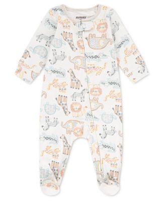 Baby Boys' Crewneck Footed Coverall