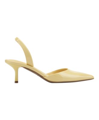 Women's Iced Slingback Kitten Heel Pumps