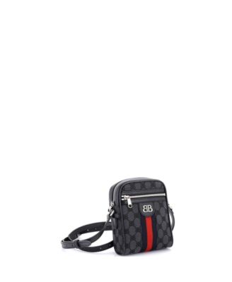 Mini x Gucci The Hacker Project Zip Messenger Bag BB Canvas