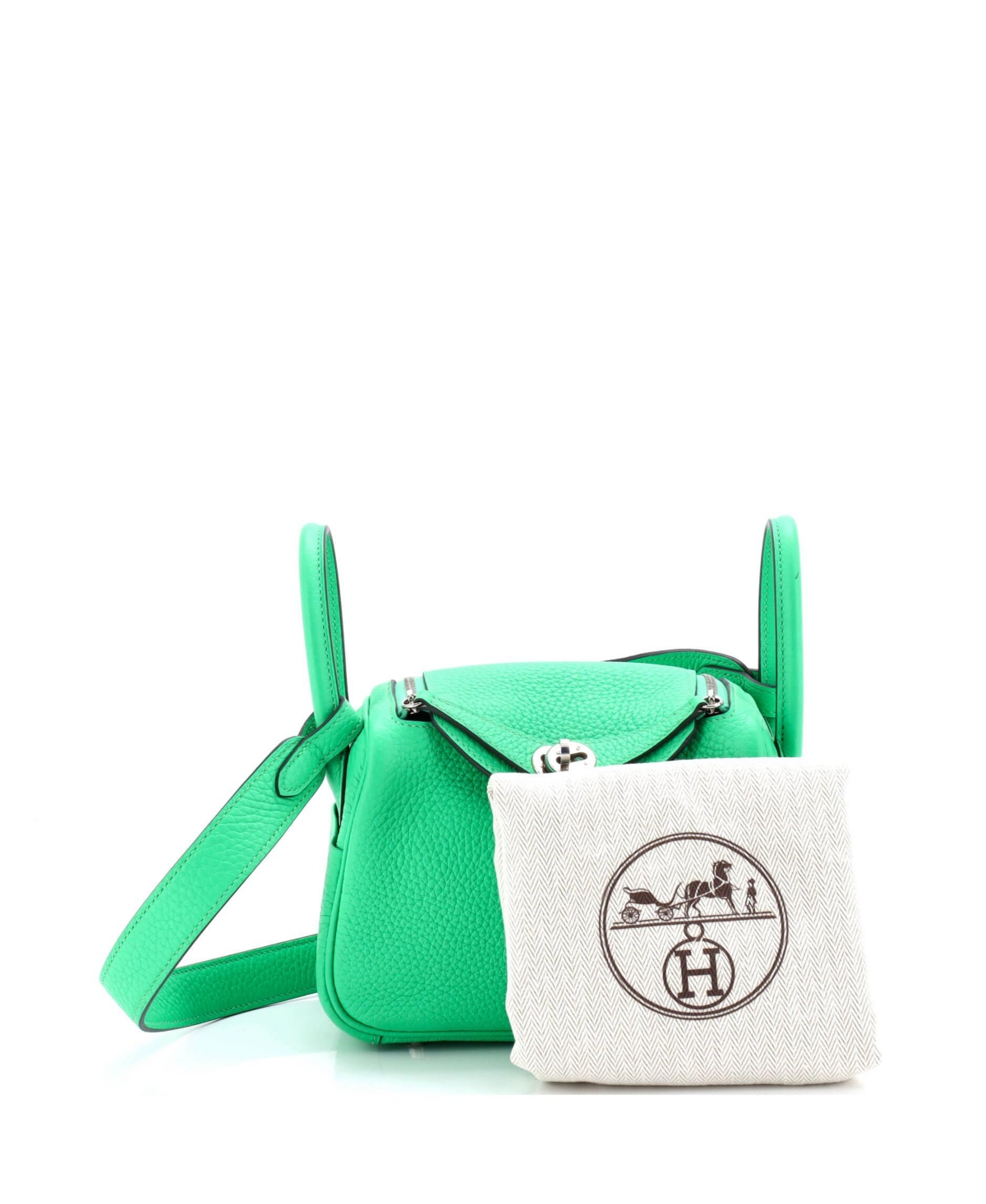 Pre-Owned HERMES Mini Lindy Bag Clemence