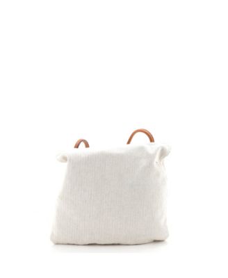 Pre-Owned HERMES MM Aline Bag Toile