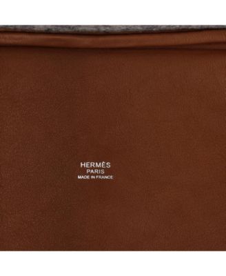 PM Picotin Lock Bag Felt with Leather