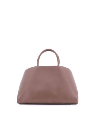 Large Hug Top Handle Bag Leather
