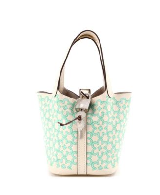 Micro Picotin Lock Bag Lucky Daisy Printed Swift